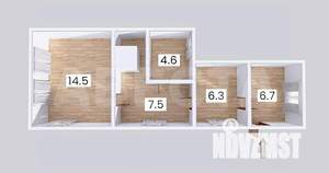 Дом 27м², 1-этажный, участок 2 сот.