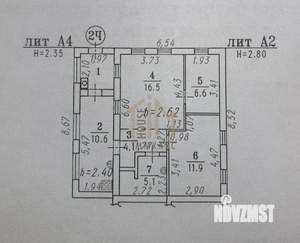 Дом 55м², 2-этажный, участок 2 сот.