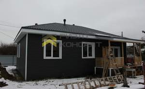 Дом 106м², 1-этажный, участок 6 сот.