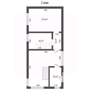 Дача 115м², 2-этажный, участок 18 сот.