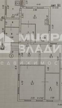 Дом 123м², 1-этажный, участок 11 сот.