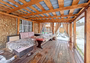 Дом 40м², 2-этажный, участок 517 сот.