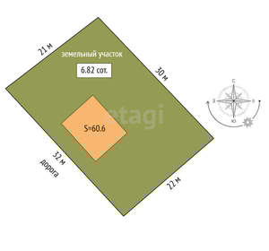 Дача 140м², 2-этажный, участок 8 сот.