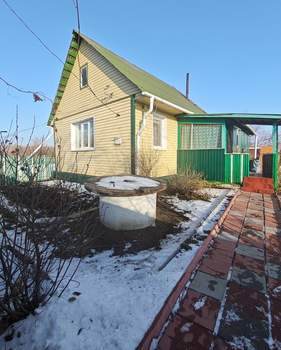 Дом 60м², 1-этажный, участок 11 сот.