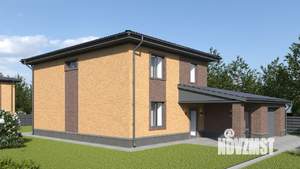 Коттедж 198м², 2-этажный, участок 7 сот.