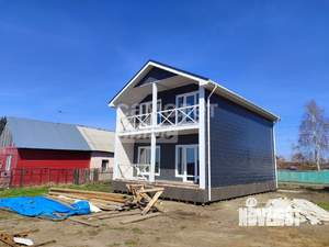 Коттедж 160м², 2-этажный, участок 8 сот.