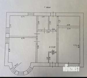 Коттедж 277м², 3-этажный, участок 6 сот.