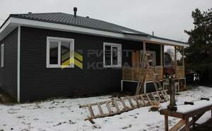 Дом 106м², 1-этажный, участок 6 сот.