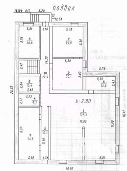 Дом 1012м², 2-этажный, участок 22 сот.