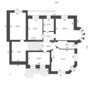 Дом 326м², 2-этажный, участок 9 сот.