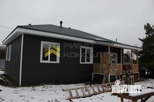 Дом 106м², 1-этажный, участок 6 сот.