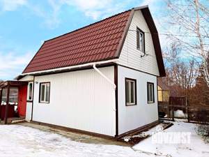 Дом 53м², 2-этажный, участок 10 сот.