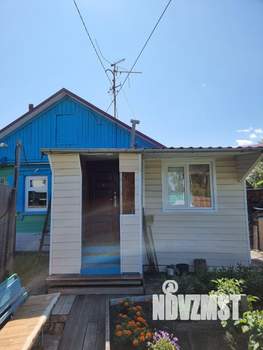 Дом 43м², 1-этажный, участок 4 сот.