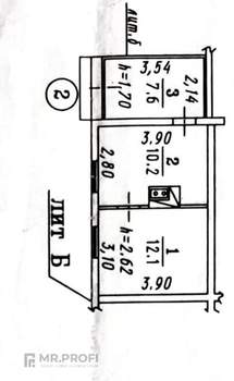 Дом 22м², 1-этажный, участок 2 сот.