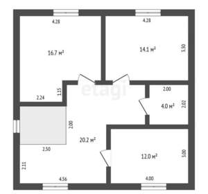 Дом 150м², 2-этажный, участок 747 сот.
