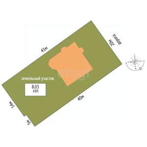 Дом 435м², 3-этажный, участок 8 сот.