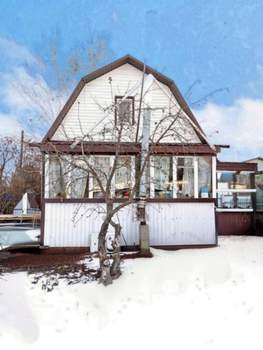 Дом 53м², 2-этажный, участок 10 сот.