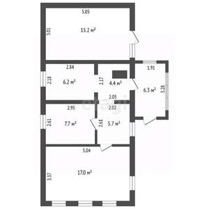 Дом 40м², 1-этажный, участок 6 сот.