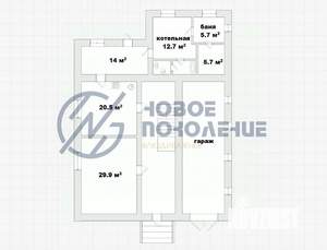 Коттедж 260м², 2-этажный, участок 18 сот.