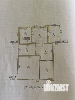 Дом 50м², 1-этажный, участок 4 сот.