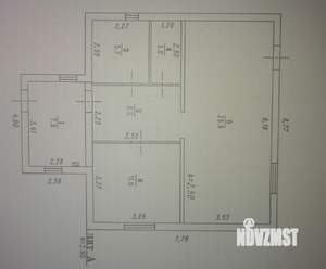 Дом 68м², 1-этажный, участок 8 сот.