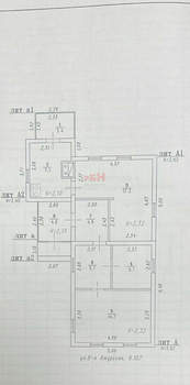 Дом 56м², 1-этажный, участок 4 сот.