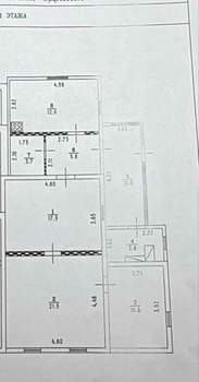 Дом 80м², 1-этажный, участок 0 сот.