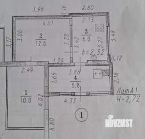 Дом 34м², 1-этажный, участок 3 сот.