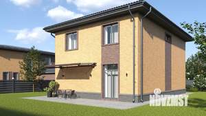 Коттедж 198м², 2-этажный, участок 7 сот.