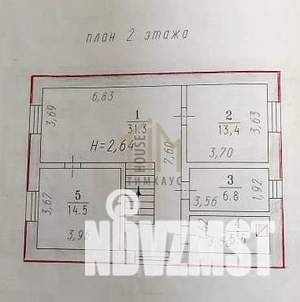 Дом 150м², 2-этажный, участок 6 сот.