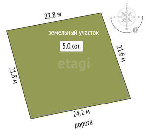 Дом 10м², 2-этажный, участок 10 сот.