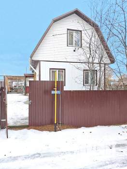 Дом 53м², 2-этажный, участок 10 сот.