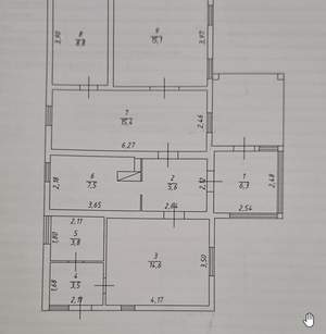 Дом 88м², 1-этажный, участок 4 сот.