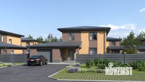 Коттедж 198м&sup2;, 2-этажный, участок 7 сот.  