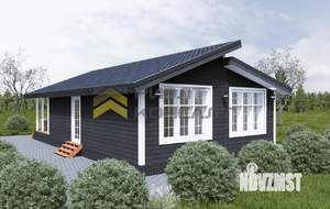 Дом 84м&sup2;, 1-этажный, участок 6 сот.  