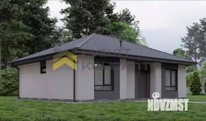 Дом 91м&sup2;, 1-этажный, участок 7 сот.  