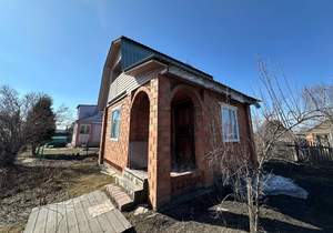 Дом 33м&sup2;, 2-этажный, участок 12 сот.  