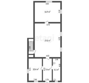 Дом 120м², 2-этажный, участок 2 сот.  