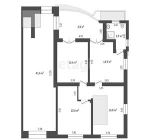 Дом 252м², 3-этажный, участок 6 сот.  