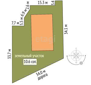 Дом 230м², 1-этажный, участок 11 сот.  