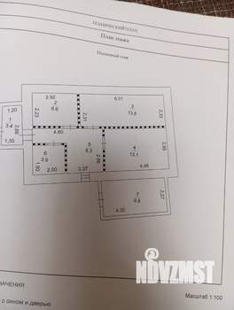 Дом 107м&sup2;, 2-этажный, участок 5 сот.  