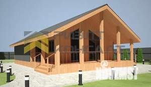 Дом 79м&sup2;, 1-этажный, участок 6 сот.  