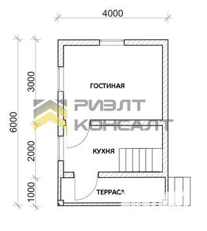 Дача 42м², 2-этажный, участок 6 сот.  