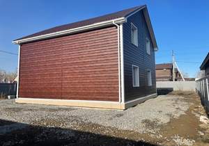 Дом 155м&sup2;, 2-этажный, участок 6 сот.  