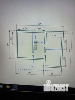 Дача 130м², 2-этажный, участок 10 сот.  