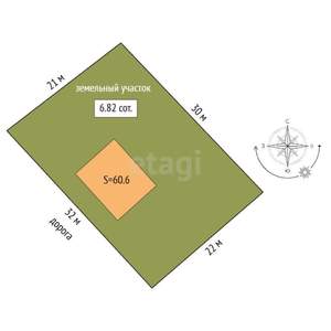 Дача 140м², 2-этажный, участок 8 сот.  