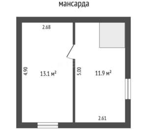 Дом 144м², 2-этажный, участок 3 сот.  