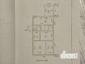 Дом 74м&sup2;, 1-этажный, участок 3 сот.  