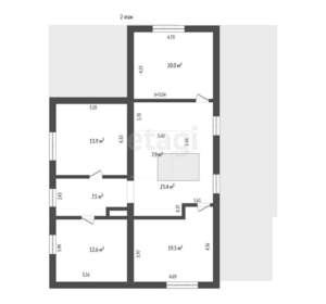 Дом 274м², 2-этажный, участок 8 сот.  