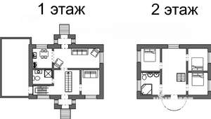 Коттедж 244м², 3-этажный, участок 10 сот.  